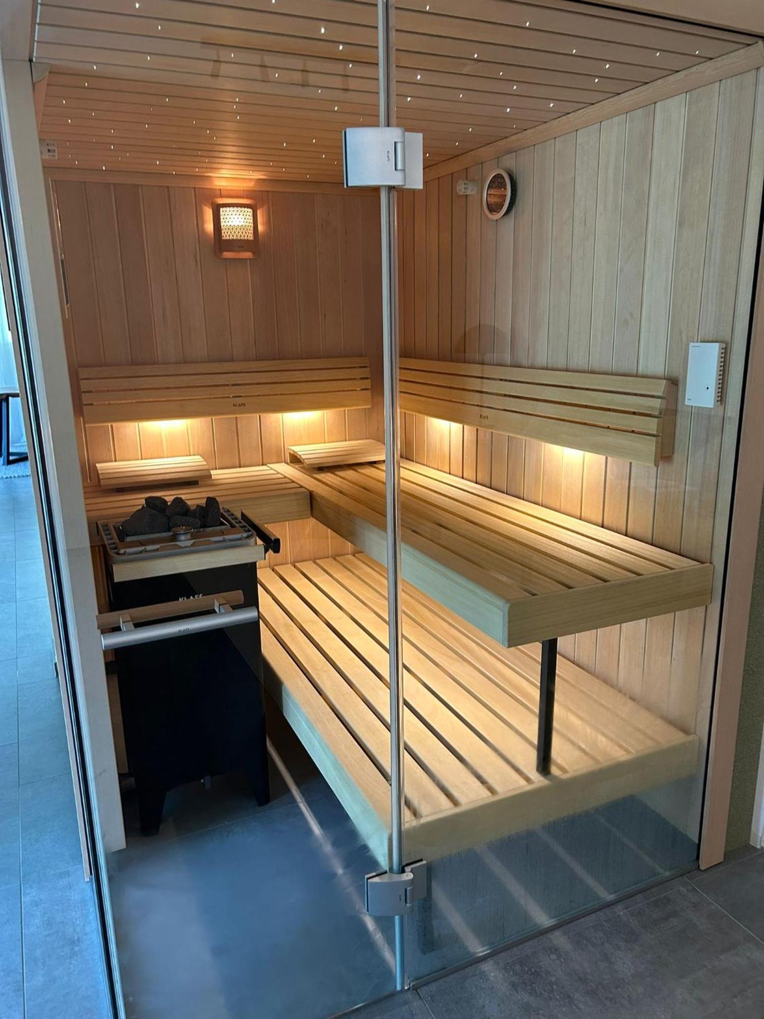 The Forest Retreat- Luxurioese Ferienwohnung Mit Privater Sauna Wermelskirchen Eksteriør billede